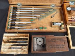 box of machinist tooling