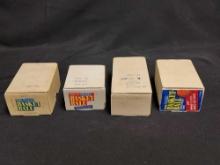 (4) Boxes of 1990-1992 Fleer Basketball Cards