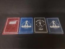 4 Baseball Card Collector Albums