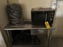Stainless Steel Table - Microwave