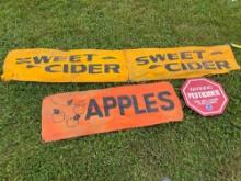 Apples and Cider Banners