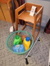 High Chair, Laundry items