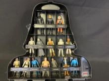 33 Star Wars Figures from 1970s and 1980s - Darth Vader figure case