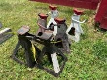(3) Pairs of Jack Stands