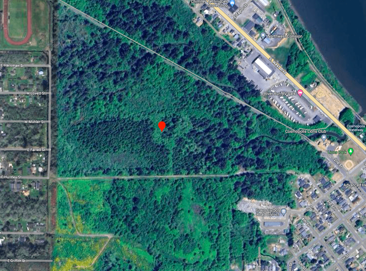 Own Land Along the River in Grays Harbor, Washington!