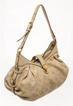 Louis Vuitton Gray Leather Mahina XS Shoulder Bag
