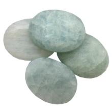 51.54 ctw Oval Cabochon Aquamarine Parcel