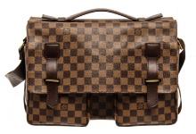 Louis Vuitton Damier Ebene Broadway Crossbody Bag