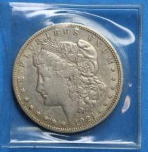 1921 D Denver Morgan Silver Dollar