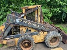 New Holland skid steer diesel motor stuck