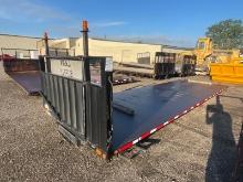 24' 6"x96" Steel Flatbed w/ Moffett hookup