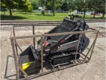 AGT Industrial KTT23 Mini Skid Steer w/ 32" Bucket