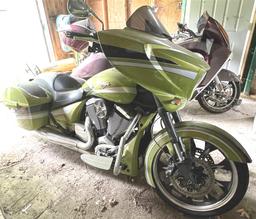 NOT STARTED - 2015 VICTORY MAGNUM MOTORCYCLE, 106 CU. IN., 1731CC, VIN: 5VPYW36N5F3039519