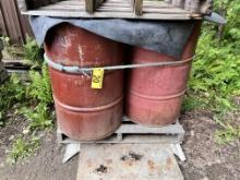 LOT: (3) 55-GALLON DRUMS OF CLEAN USED WASTE OIL
