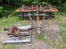 BRILLION MODEL CD-75 CHISEL PLOW, 9', 7-SHANK, S/N: 142355, WITH 2-ADDITIONAL SHANKS