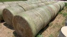 Lot of 10 Rolls of Hay