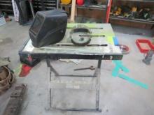 Chicago Electric Welding Table & Welding Shield