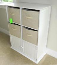 Beadboard Style Storage Unit