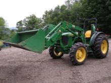 2012 John Deere Model 5065 M 4X4 Tractor