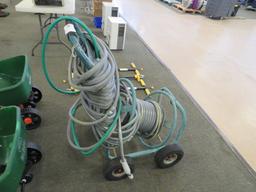 HOSE CART WITH HOSES