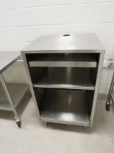 27-INCH S/STEEL RECEIVING DESK