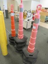 PARKING LOT SAFETY CONES