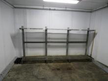 GALVANIZED COOLER SHELVING - SOLD BY THE OPENING