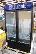 NEW HABCO ESM46HC SELF CONTAINED 2-DOOR COOLER