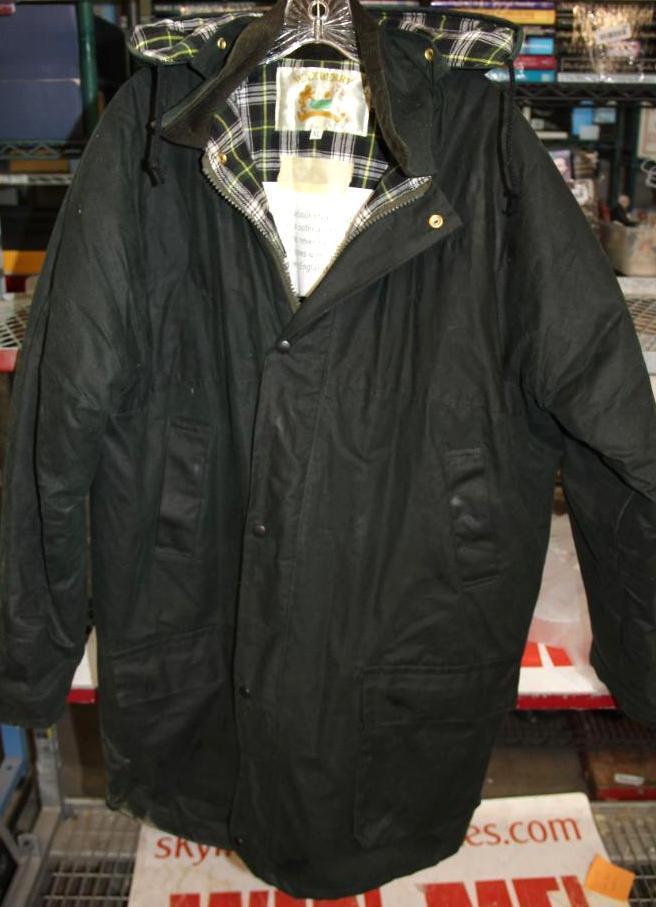 Waxberry Barbour-Style Coat XL