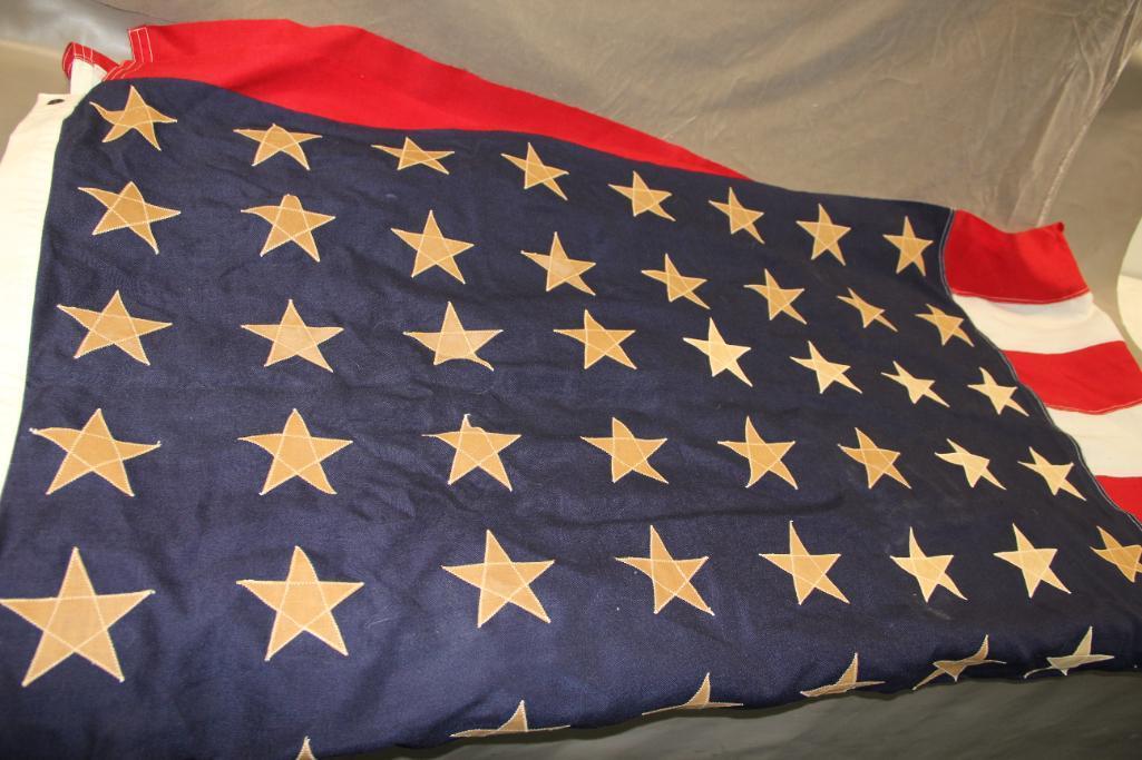 Excellent Large Canvas 48-Star Flag