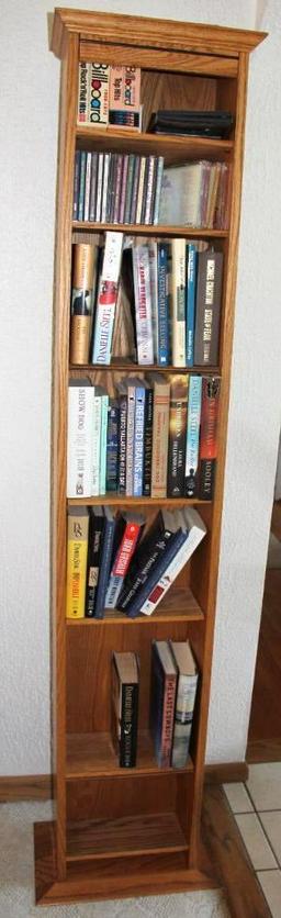 Tall Book Shelf Without Contents