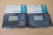 Two Texas Instruments TI-92 Graphing Calculators