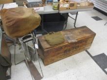 1925 Super Elto Light Twin Outboard w/ Shipping Crate