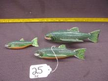 3- Bill Green Spearing Decoys