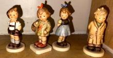 4 Vintage Goebel Hummel Figures- Good Condition