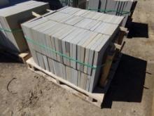 Pallet of 142 Sq.Ft. of 1 1/2'' Bluestone Pattern Thermaled, Mostly 12'' x