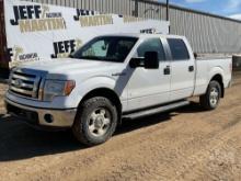 2012 FORD F-150 XLT CREW CAB 4X4 PICKUP VIN: 1FTFW1ET7CFB44504