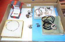 Variety of misc. Sterling Jewelry.