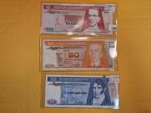 Three tougher notes from Guatemala