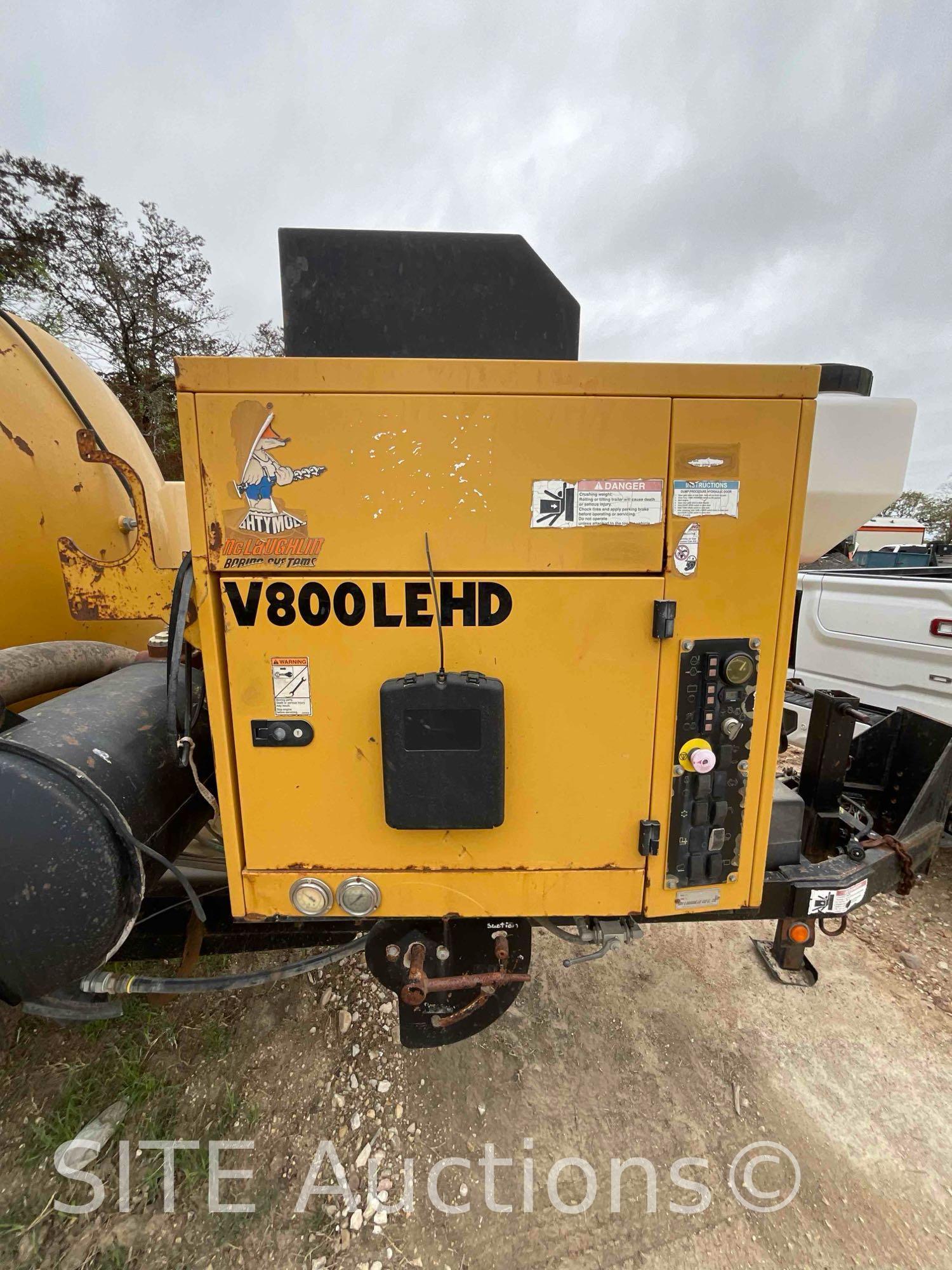 2013 Vermeer V800LE-HD Hydrovac Trailer