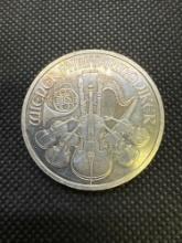 2010 Philharmoniker 1 Troy Oz 999 Fine Silver Bullion Coin