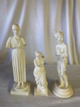 Classical Statuettes (3)