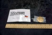 The History Channel Club, Flag Pin & Vietnam The Wall Token