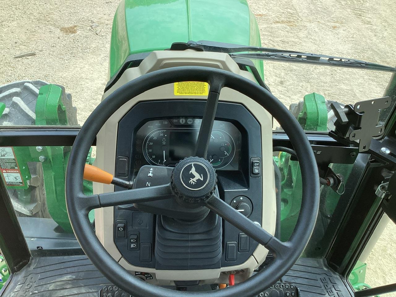 2023 John Deere 6105E Tractor MFWD Loader Ready