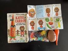 Antique Katie the Carrot / Mr. Potato Head Set