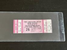 1986 Grateful Dead / Bob Dylan / Tom Petty Ticket