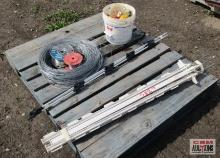 Electric Fence Supplies... Wire, Connectors, Posts Ect. ...
