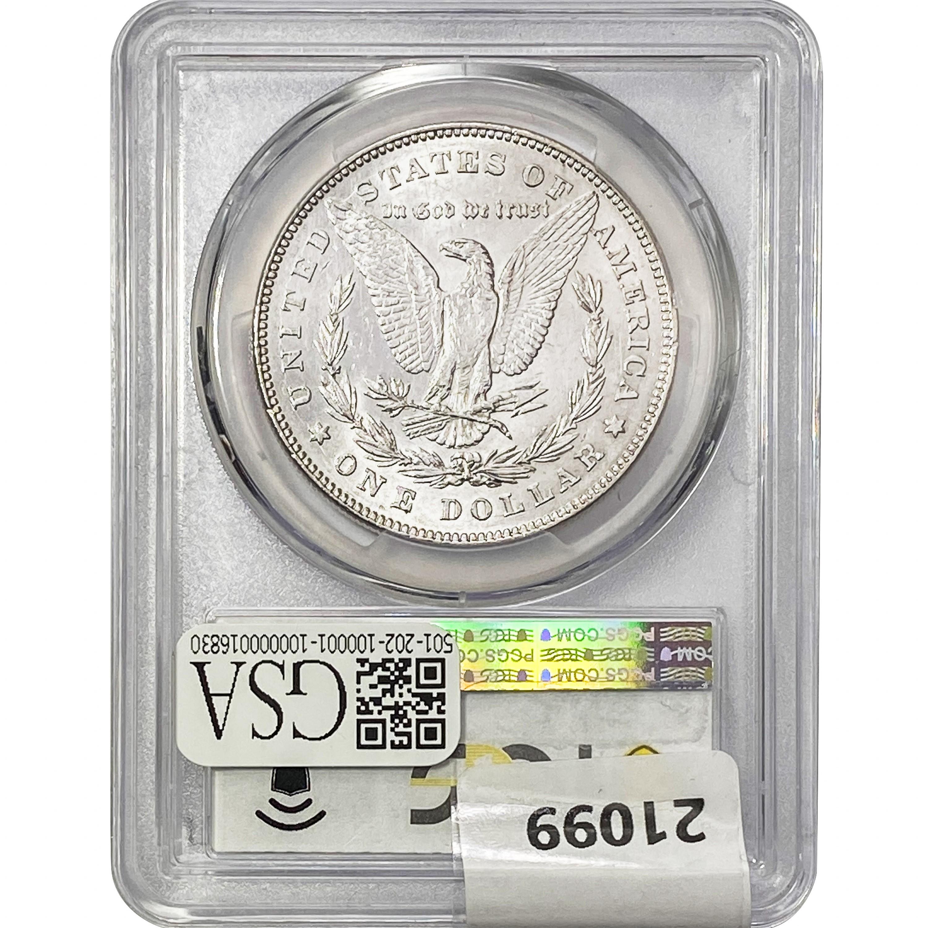 1878 7/8TF Morgan Silver Dollar PCGS AU55 Strong