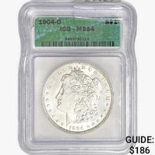1904-O Morgan Silver Dollar ICG MS64