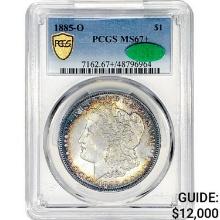 1885-O CAC Morgan Silver Dollar PCGS MS67+